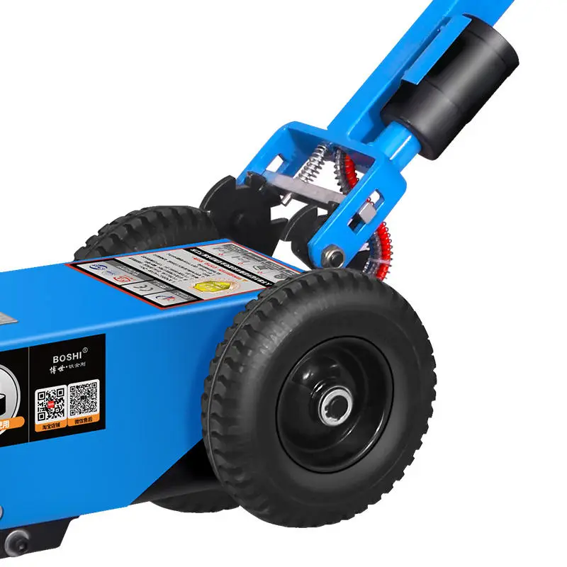 Two Stage 50t Air Hydraulic Floor Jack for Low Clearance Vehicles — view 6