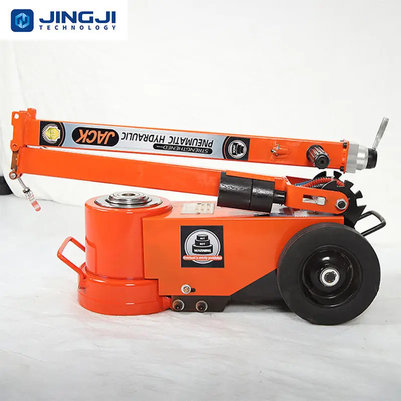 120T Truck Pneumatic Lift Jack Trolley Hydraulic Air Jack — view 2