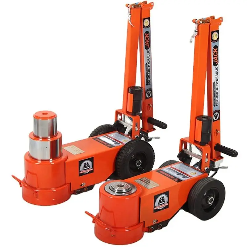 Two Stage 15t Air Hydraulic Floor Jack for Low Clearance Vehicles — view 1