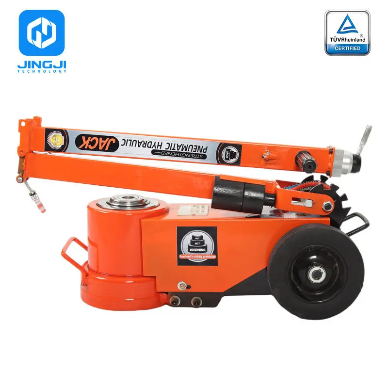 Two Stage 15t Air Hydraulic Floor Jack for Low Clearance Vehicles — view 2