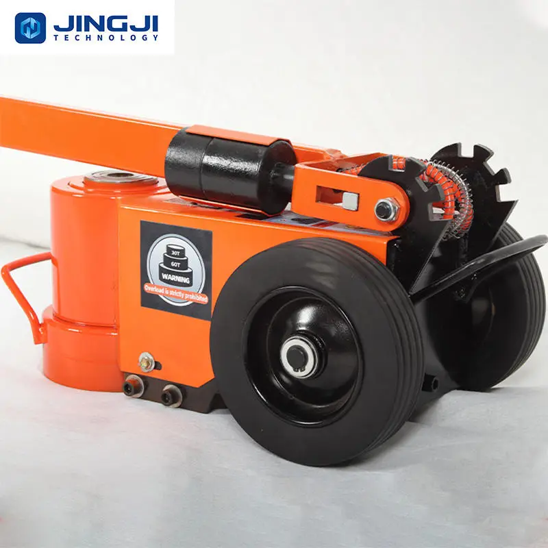 2 Post Air Hydraulic Truck Tyre Repair Jack with Capacity 30-120 Tons — view 4