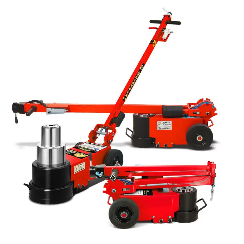 Pneumatic Trolley Air Floor Jack 60 Ton Truck Lift Jacks Max Height 535mm Air Floor Jack — view 6