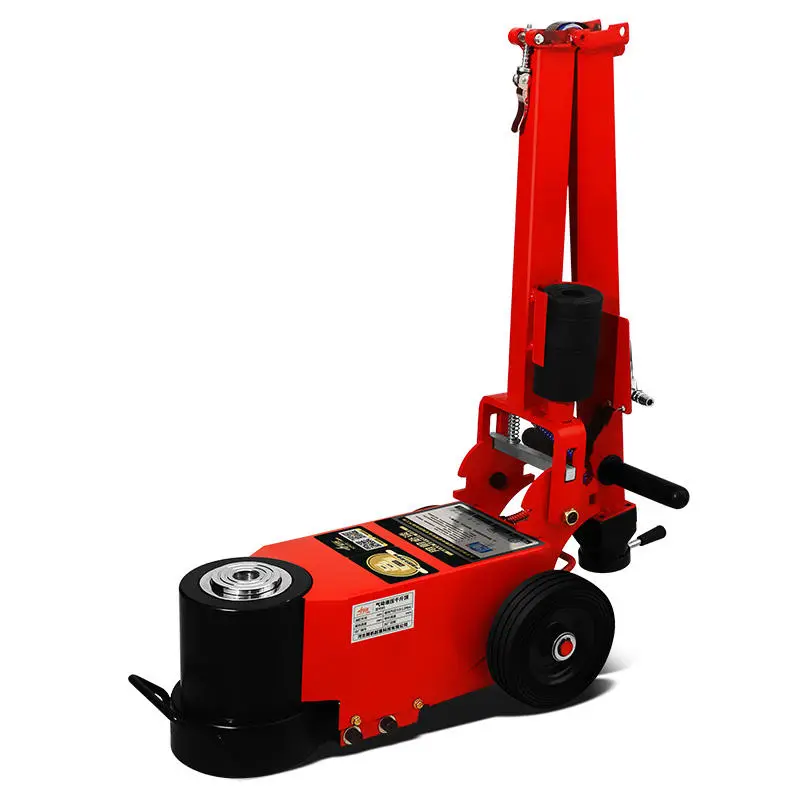 Pneumatic Truck Jack 100T Lift Jack Trolley Pneumatic Air Hydraulic Jack — view 1