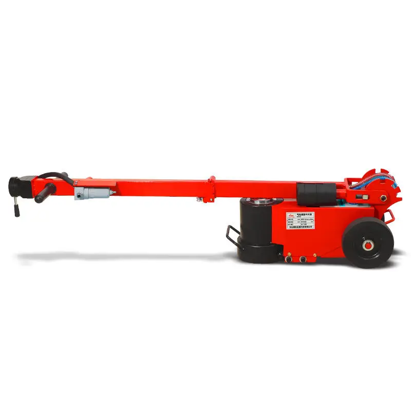Pneumatic Truck Jack 100T Lift Jack Trolley Pneumatic Air Hydraulic Jack — view 5