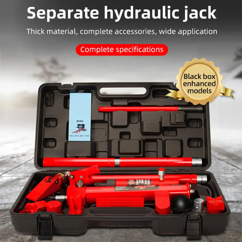 Made in China 10T Auto Body Frame Repair Hydraulic Porta Power Auto Repair Kit Jack — view 2