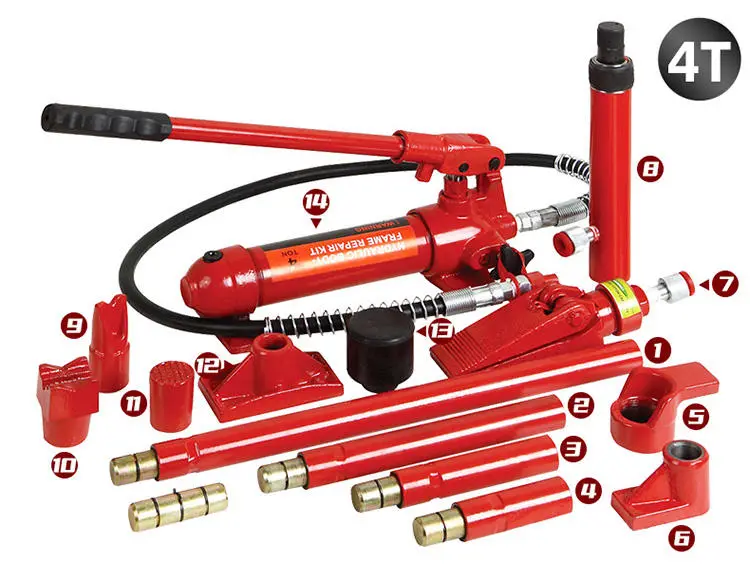2021 New HOT Sale /CHINA Popular Power Hydraulic Body Frame Repair Kit Tools Jack — view 4