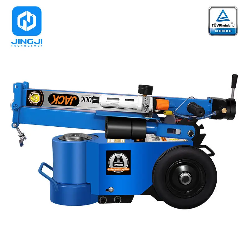 80tonne Pneumatic air Lifting Hydraulic Cylinder Truck Long Ram Jack with Bridge — view 5