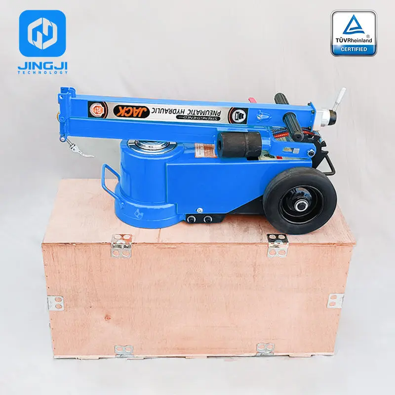80tonne Pneumatic air Lifting Hydraulic Cylinder Truck Long Ram Jack with Bridge — view 6
