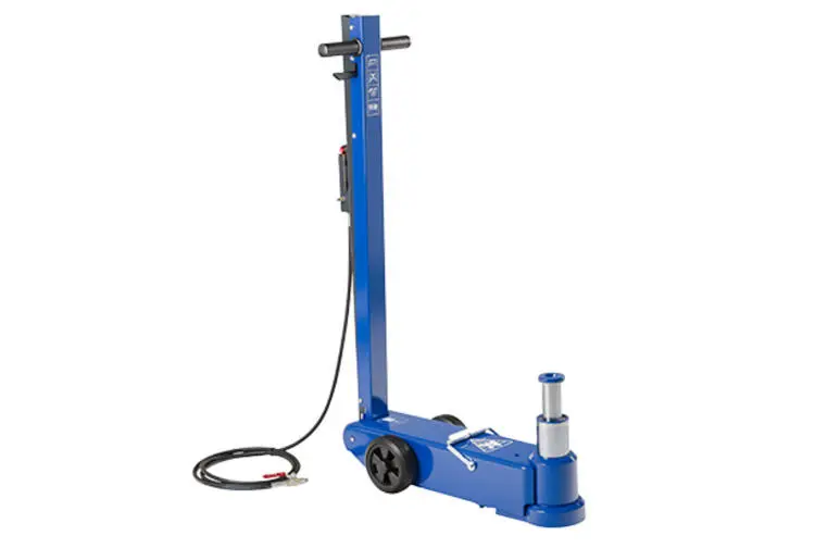 High Tonnage Portable Pneumatic air Hydraulic Jack Automatic Double Action for Truck Lifting Bridge — view 4
