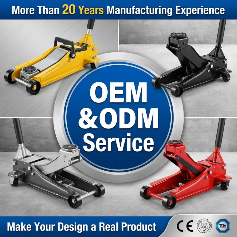 Factory Car Jack 6600 Lbs Heavy Duty Floor Jack Hydraulic Jack 3ton With Single Piston Pump — view 3