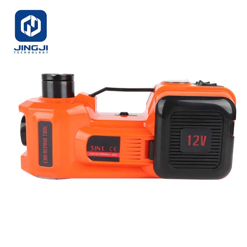 Emergency Tire Change Repair Tool Portable 2T DC 12V Electric Jack Kit for Car — view 5