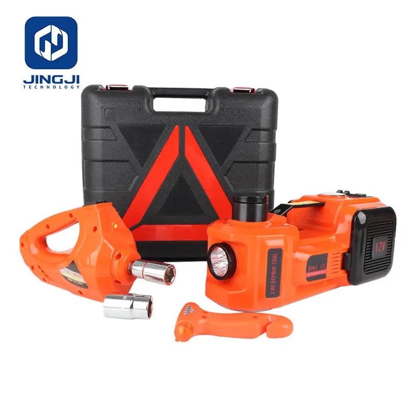 Emergency Tire Change Repair Tool Portable 2T DC 12V Electric Jack Kit for Car — view 6