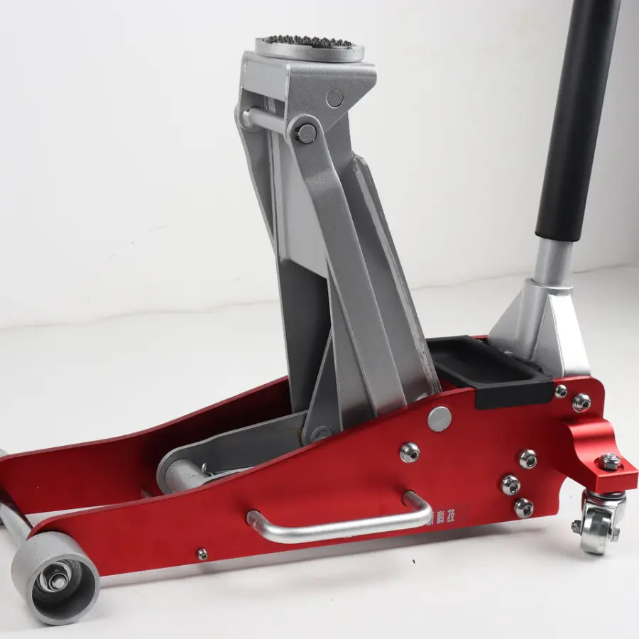 Floor Jack Double Hydraulic Trolley Floor Jack Piston Floor Jack, 3.5 Ton Capacity — view 2