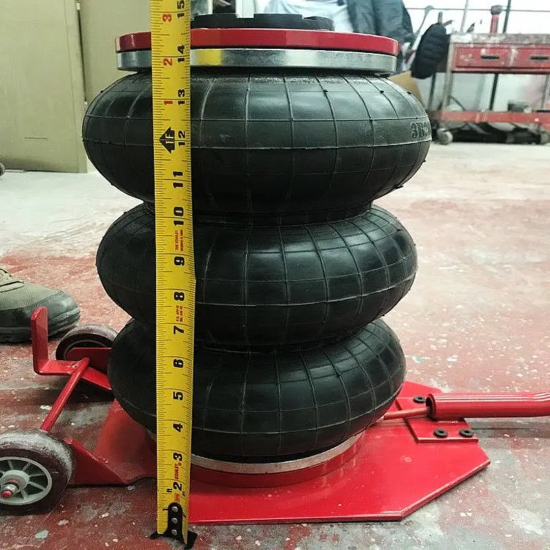 Bumper Jack and Approved Portable Air Compressor Lift Rolling Hydraulic Transmission Jack Used air Jack Low Profile — view 3