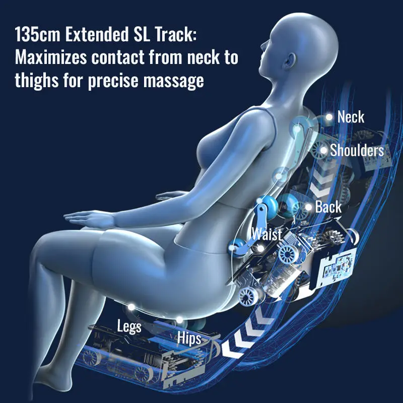 T60-SY Zero Gravity Full Body Electric Massage Chair Vending Commercial Coin Operated Airport Mall Bill Acceptor Payment — view 4