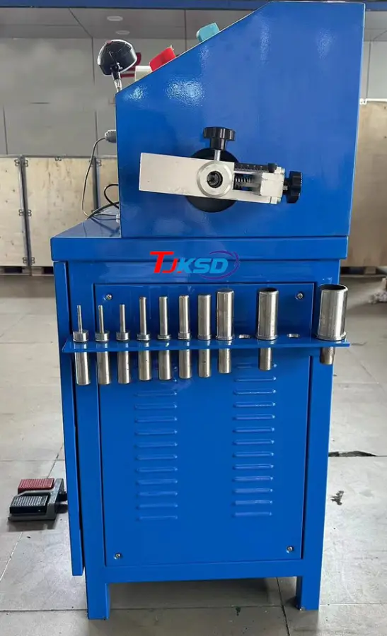 2inch Hose Crimper Price China Factory Multi-functional Hydraulic Hose Hvac Duct Crimping Skiving Machine With Competiti — view 5