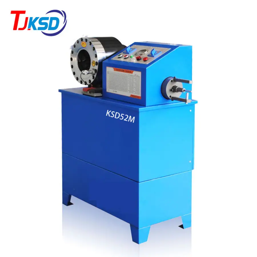 2inch Hose Crimper Price China Factory Multi-functional Hydraulic Hose Hvac Duct Crimping Skiving Machine With Competiti — view 6