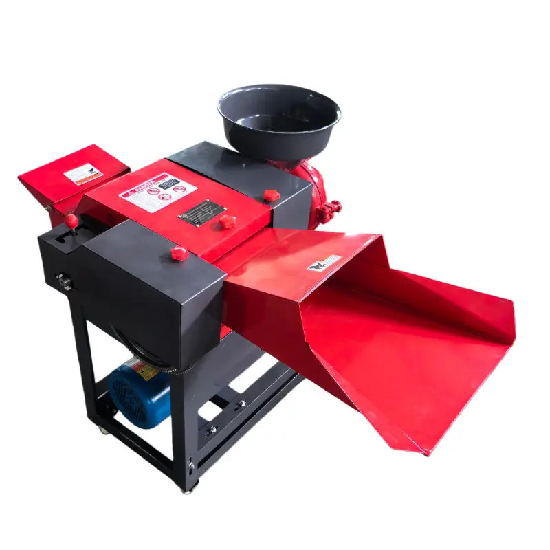 Multifunctional Chaff Cutter Adjustable Straw Shredder & Field Return Machine Livestock Feed Forage Chopper — view 1