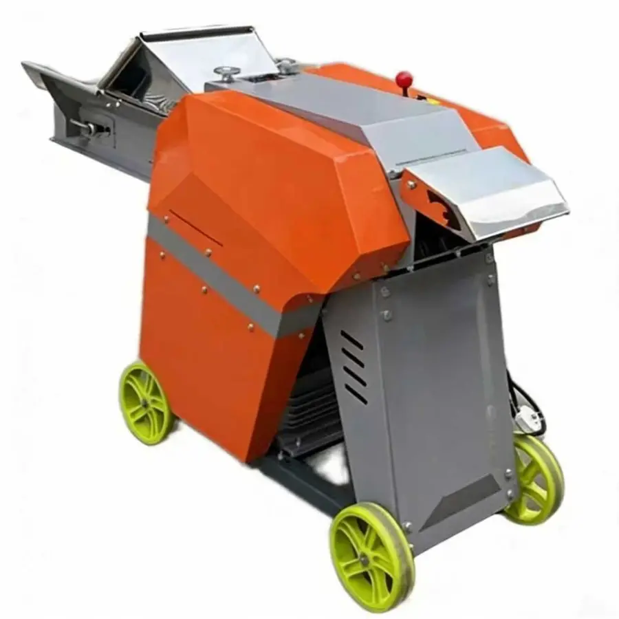 Small Chaff Cutter Low-priced Grain Husk Shredder for Straw and Corn Silage - for Animal Feed - for Farms and Households — view 1