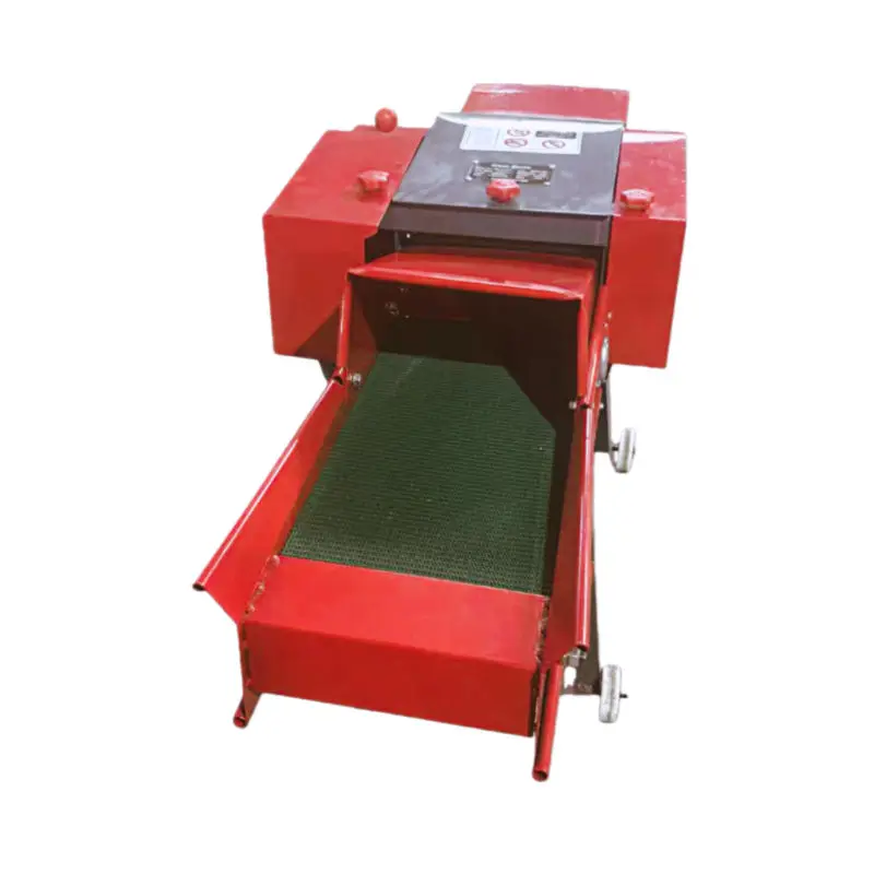 Animal Feed Grinder Chaff Cutter Machine Adjustable Straw Shredder Picadora De Pasto Machine Farm-Specific Forage Choppe — view 2
