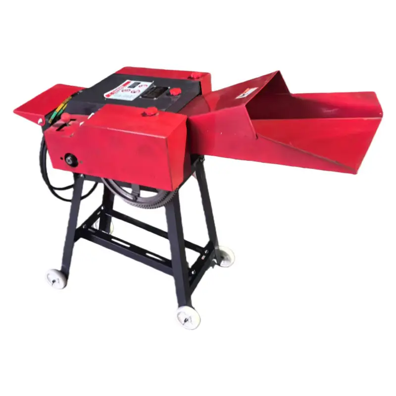 Animal Feed Grinder Chaff Cutter Machine Adjustable Straw Shredder Picadora De Pasto Machine Farm-Specific Forage Choppe — view 4