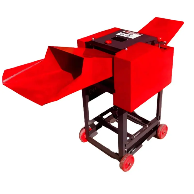 New Portable Small Chaff Cutter Machine Picadora De Pasto Silage Chopper Machine Straw Cutter Machine Grass Chopper Mach — view 1