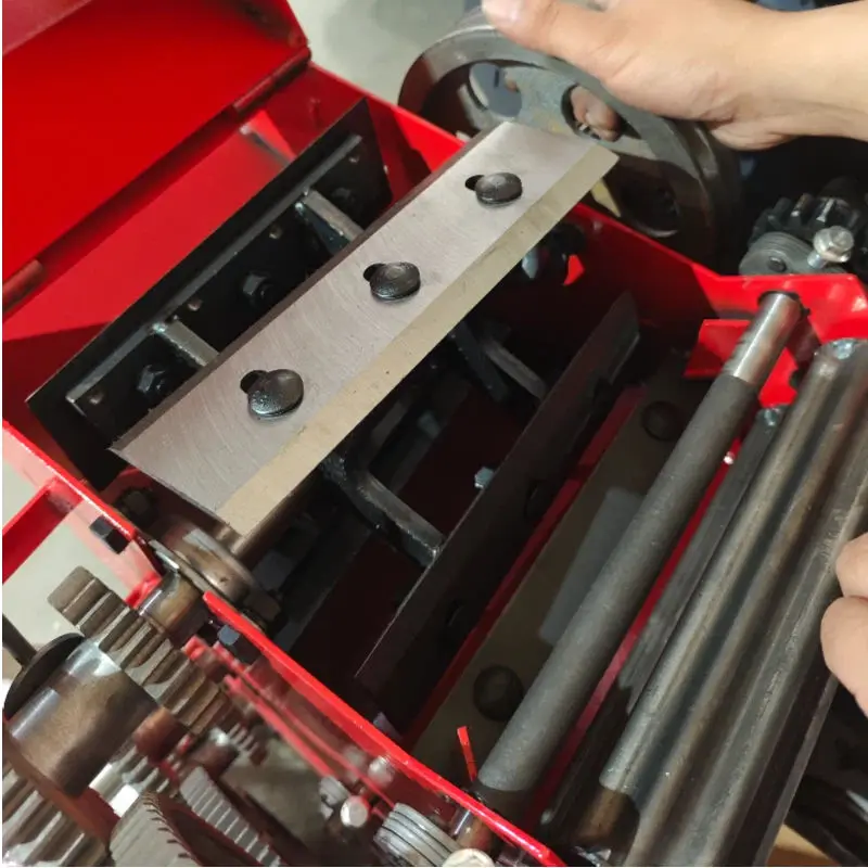 New Portable Small Chaff Cutter Machine Picadora De Pasto Silage Chopper Machine Straw Cutter Machine Grass Chopper Mach — view 3
