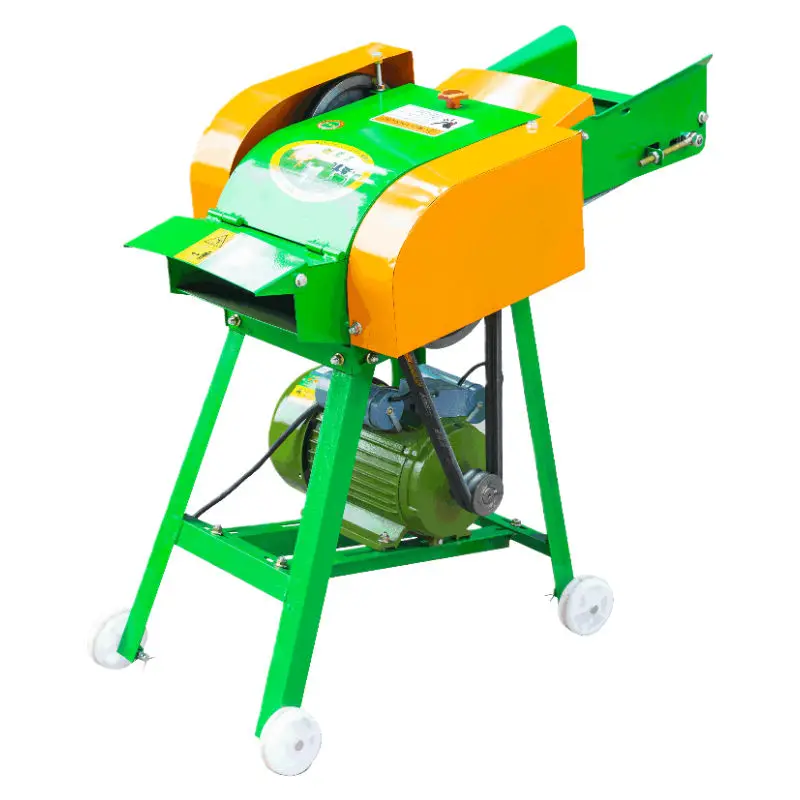 New Chaff Cutter Machine Iron Grass Chopper Machine Feed Processing Machines Forage Straw Cutting Machine for Small Farm — view 1
