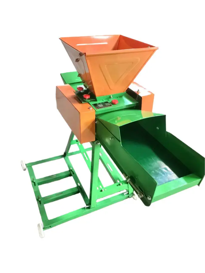 New Small Chaff Cutter Electric-Powered Animal Feed Cutter Livestock Feed Silage Machine Grass Cutter Corn Silage Choppe — view 2