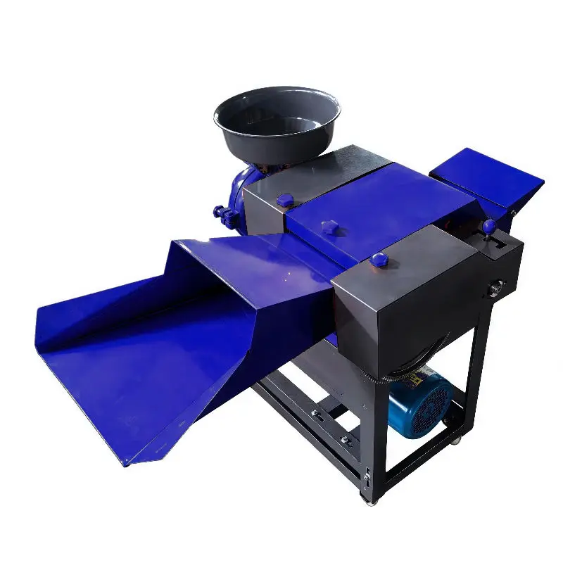 New Electric Engine Chaff Cutter Forage Chopper Home Use Livestock Feed Silage Machine Wheels Capacity High Safety — view 3