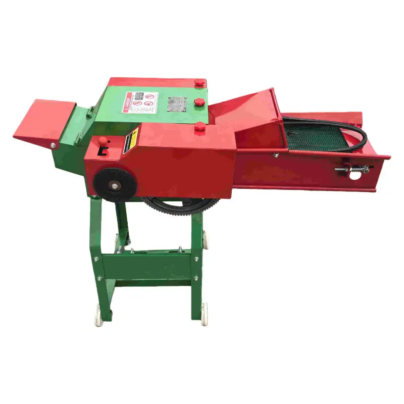 New Electric Engine Cutter Farm Use Silage Chopper Animal Feed Straw Corn Stalk Chaff Cutter — view 2