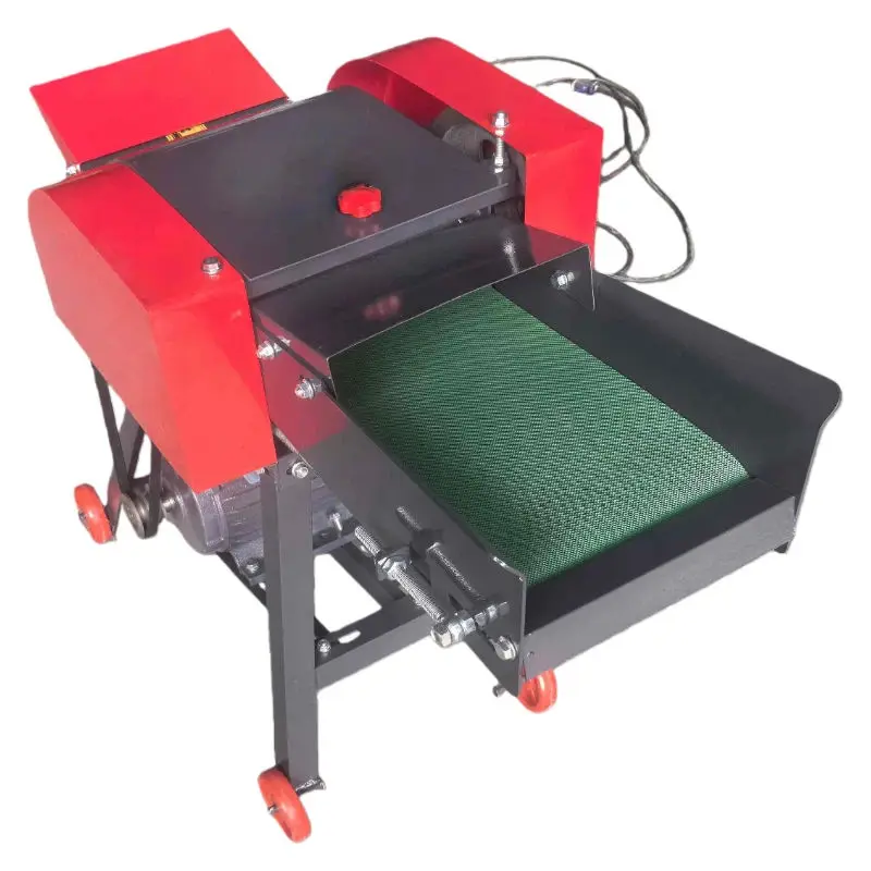New Electric Engine Cutter Farm Use Silage Chopper Animal Feed Straw Corn Stalk Chaff Cutter — view 4