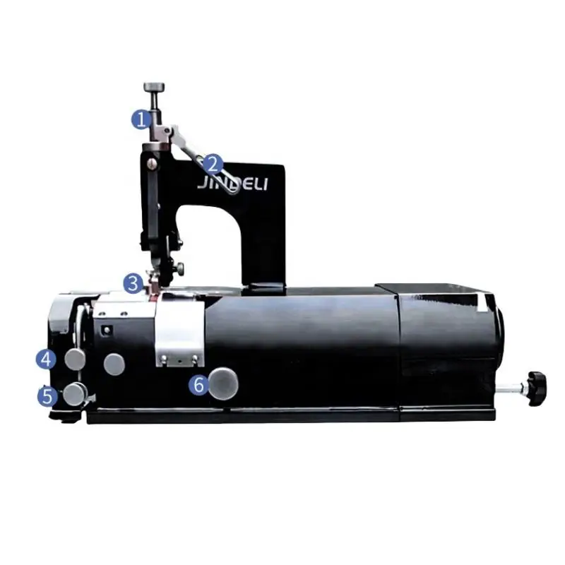 JDL-801 Industrial Leather Processing Machinery High Speed Precision Shoes and Bags Leather Peeling Machine — view 1