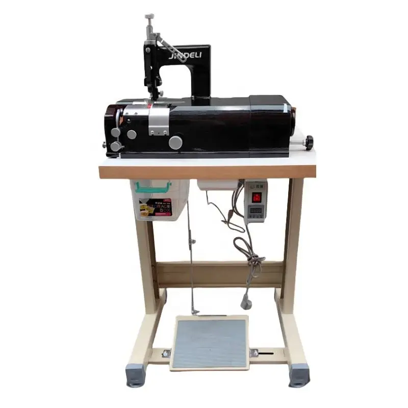JDL-801 Industrial Leather Processing Machinery High Speed Precision Shoes and Bags Leather Peeling Machine — view 4