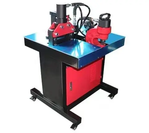 Three in One Punching Bending Cutting Small Bus bar Machine Portable Busbar Machine Made in China — view 5