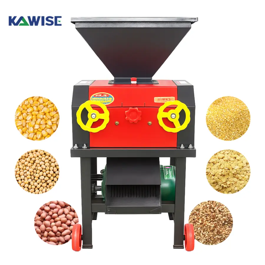 3000 Kg/h Corn Cracker Machine for Animal Feed Production Plant Heavy Duty Grain Cracking Machine for Feed Mill — view 1