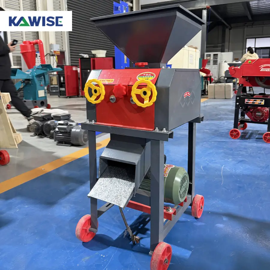 3000 Kg/h Corn Cracker Machine for Animal Feed Production Plant Heavy Duty Grain Cracking Machine for Feed Mill — view 2