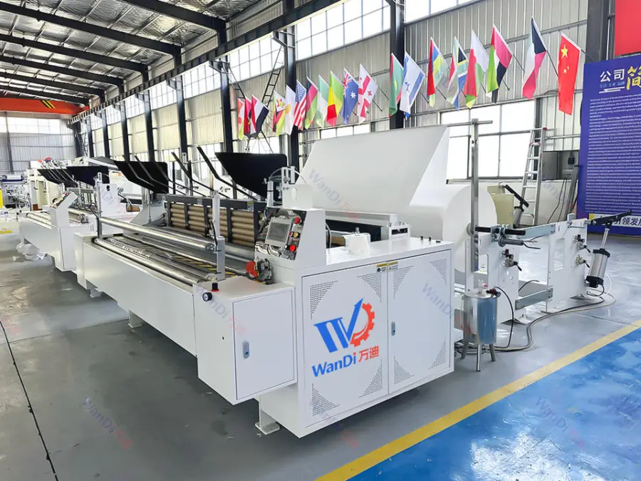 High Speed Toilet Tissue Paper Rewinding Machine Automatic Toilet Roll Machine Toilet Tissue Paper Making Machine Price — view 2