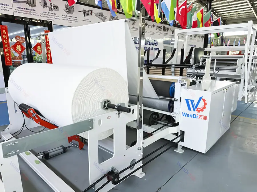 High Speed Toilet Tissue Paper Rewinding Machine Automatic Toilet Roll Machine Toilet Tissue Paper Making Machine Price — view 4
