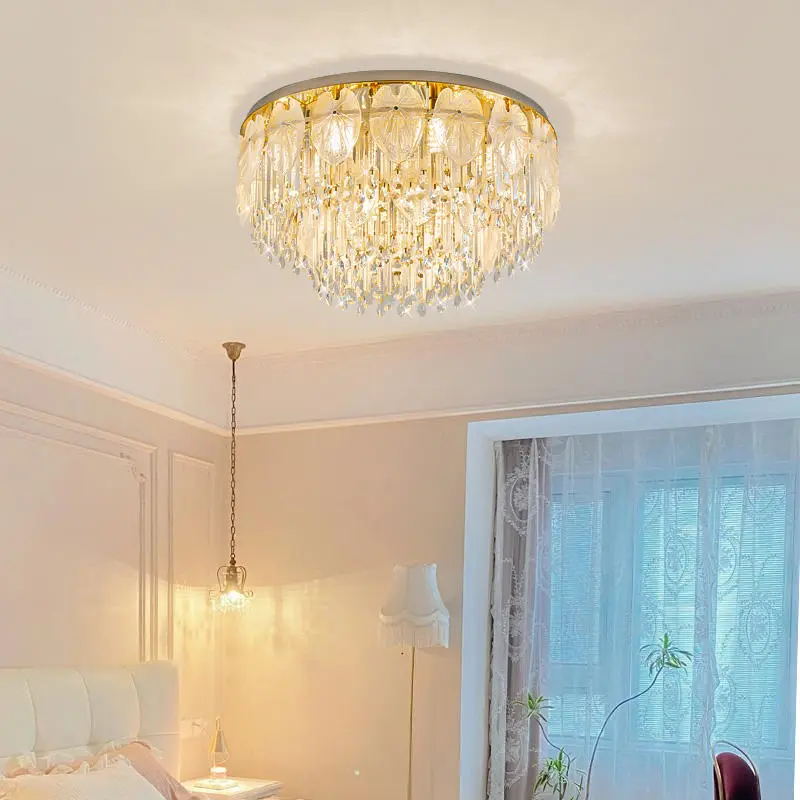 Luxury Modern Livingroom Bedroom Ceiling Lamp Crystal Villa Banquet Hall Style for Hotel Lobby Whole House Decor Ceiling — view 5