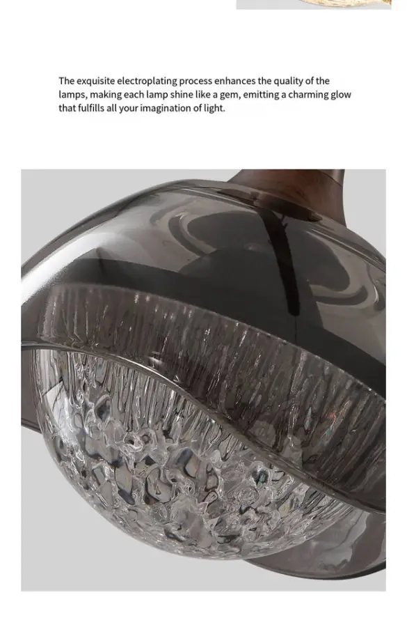 Modern Luxury bar Island Counter Desk Ceiling Pendant Lamp Villa Dining Restaurant Decor Chandelier Light Aluminum Acryl — view 5