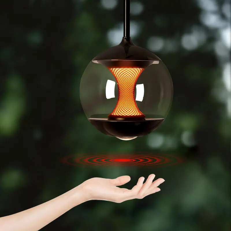 Italian Modern Glass Whole House Chandelier Light Minimalist Full Spectrum Eye Protection Hanging Dining Pendant Bedside — view 6