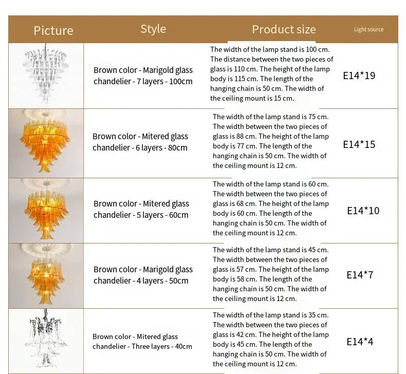 Modern Villa Home Banquet Hall Fixture Pendant Lamp Glass Home Livingroom Hotel Iron LED Chandelier Light Adjustable Hei — view 6