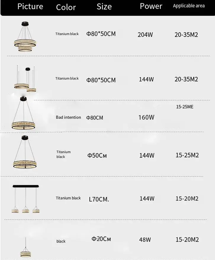 Luxury Classic LED Home Decor Crystal Acrylic Chandelier Lamp for Whole House Villa Living Room Hotel Lobby Modern Penda — view 3