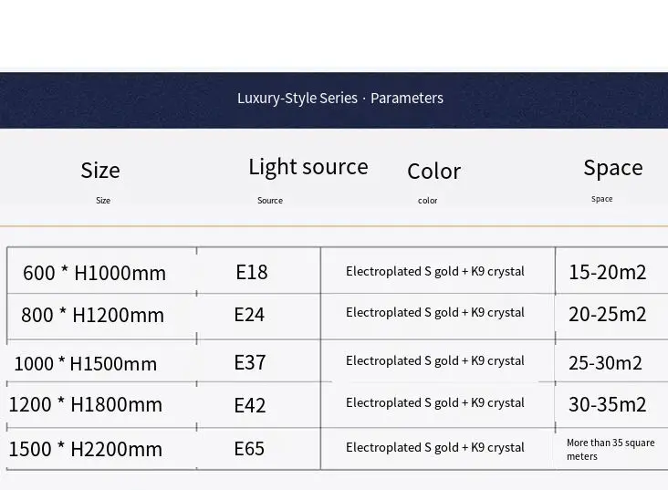 Luxury Large Villa Stair Gold K9 Crystal Banquet Hall Ceiling Chandelier Light for Livingroom Hotel Home Corridor Pendan — view 6