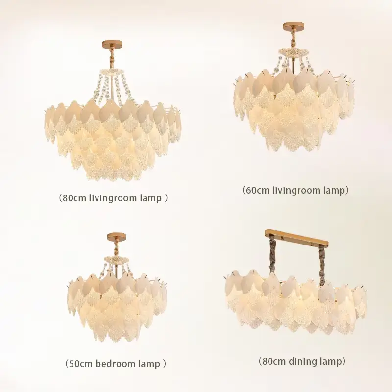 Luxury Crystal Modern Chandelier for Hotel Home Decor Adjustable Height Pendant Light Warm White LED for Living Room Bed — view 3