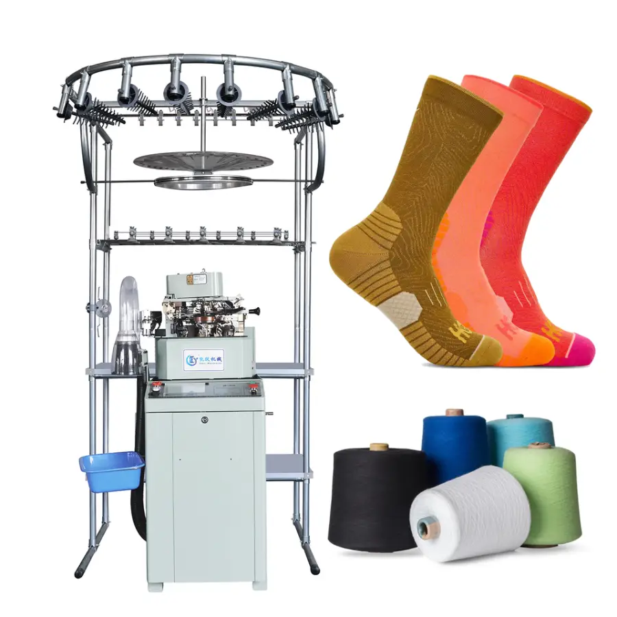 Fully Automatic Computer 3D Sock Knitting Machine, Price Offered, One-Year Online After-sales Support — view 1