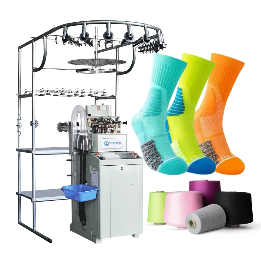 Fully Automatic Computer 3D Sock Knitting Machine, Price Offered, One-Year Online After-sales Support — view 6