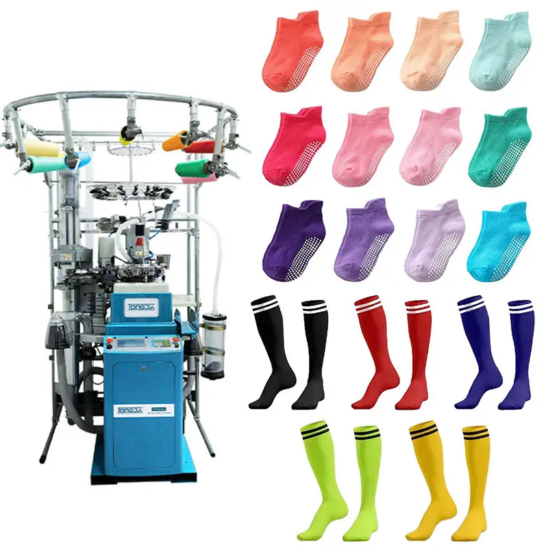 TONGDA TD-6F-616B High Speed Automatic Sock Toe Linking Machine for 3D Socks 350rpm Max Speed 220V/380V/415V — view 1