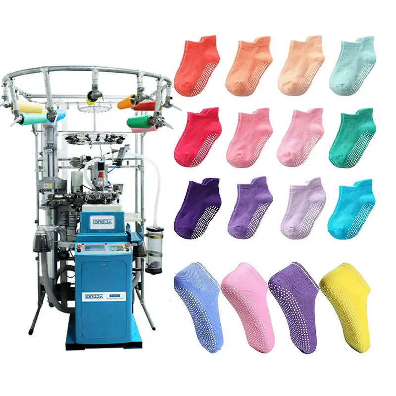 TONGDA TD-6F-616B High Speed Automatic Sock Toe Linking Machine for 3D Socks 350rpm Max Speed 220V/380V/415V — view 2